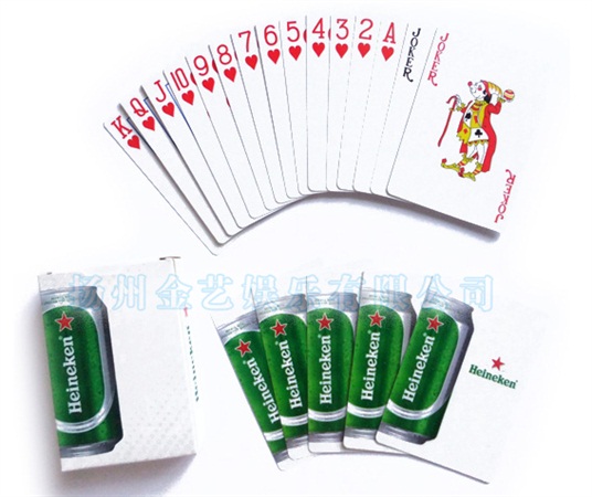 Heineken紙牌 撲克 喜力啤酒 63x88mm