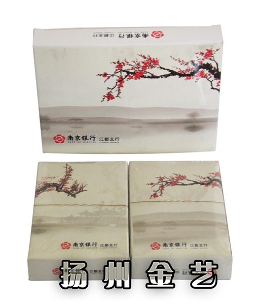 銀行 廣告撲克2 紙牌定做